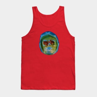 Skeletor Head Blow Mold Tank Top